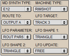 MachineDrum Editor